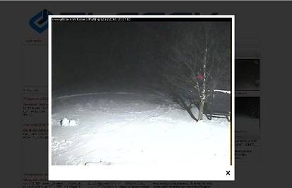 Kamera snimila "Snježnog čovjeka" na Platku
