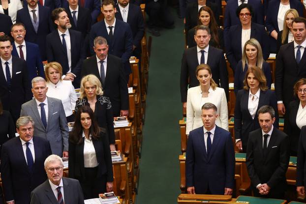 Inaugural session of Hungary's parliament in Budapest
