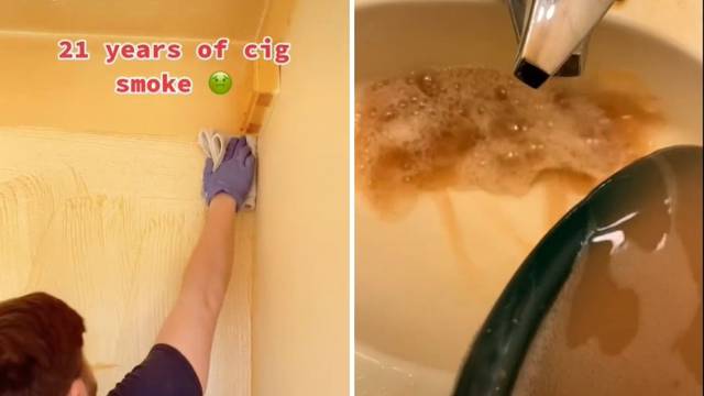 Evo kako izgleda čišćenje doma u kojem se pušilo čak 21 godinu
