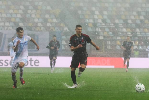 Utakmica između Rijeke i Sparte Prag u Konferencijskoj ligi prekinuta zbog kiše