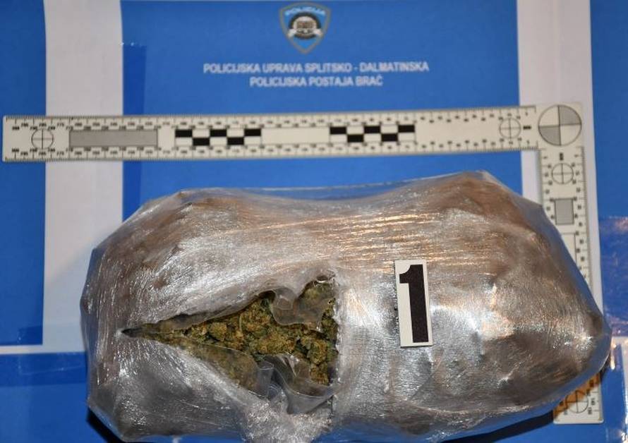 FOTO Palo više dilera diljem Dalmacije: Uhvatili i Britance