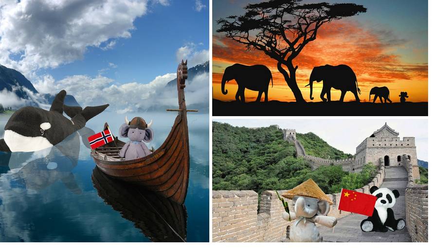 Izgubio je plišanca, a roditelji pokazali da putuje po svijetu