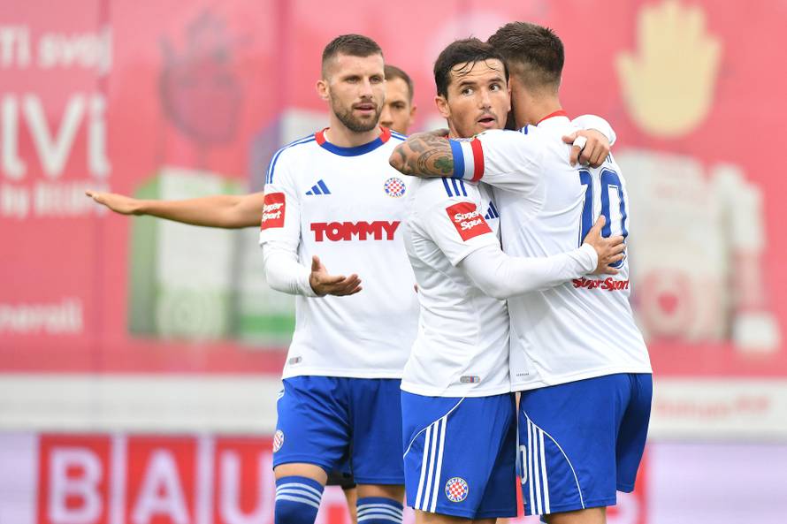 Koprivnica: Koprivnica i Hajduk sastali se u šesnaestini finala Hrvatskog nogometnog kupa