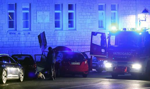 FOTO Teška nesreća u Trogiru: Poginuo vozač automobila, na terenu policija, vatrogasci...