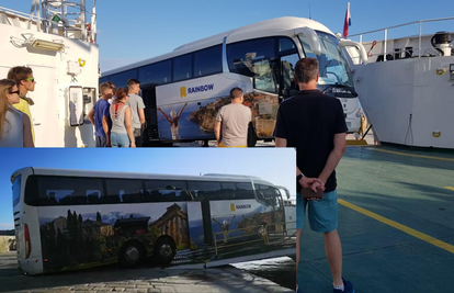 Poljski bus zapeo na ulazu u trajekt: 'Cijela paluba mu je pljeskala kad je konačno ušao'