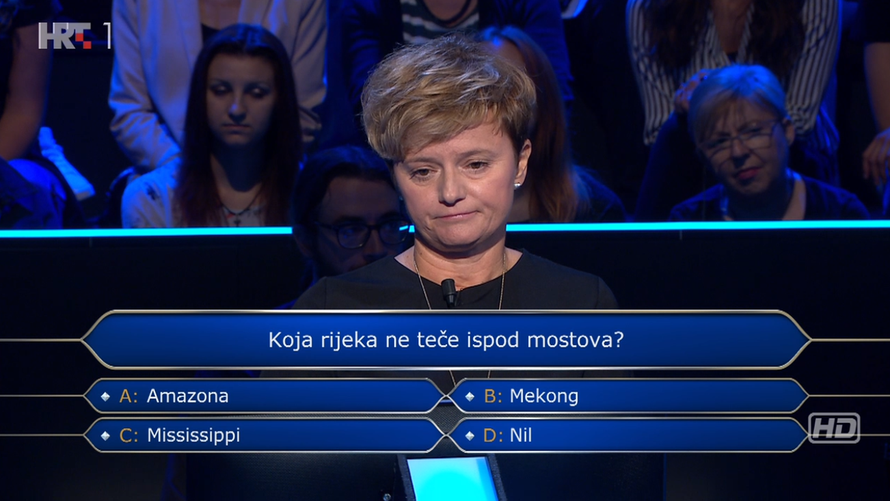 Počeo je Milijunaš: Mirella iz Splita osvojila je 32.000 kuna