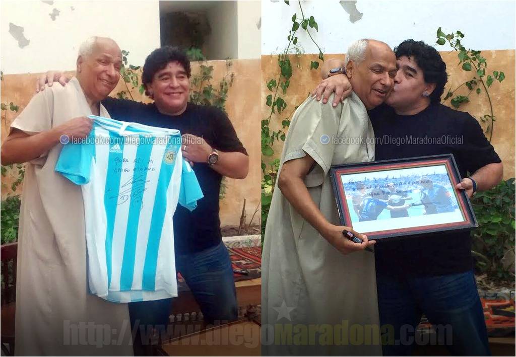 Facebook/Diego Maradona