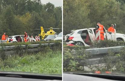 Teška nesreća na A1:  Sudarila se dva auta, ozlijeđeno troje ljudi