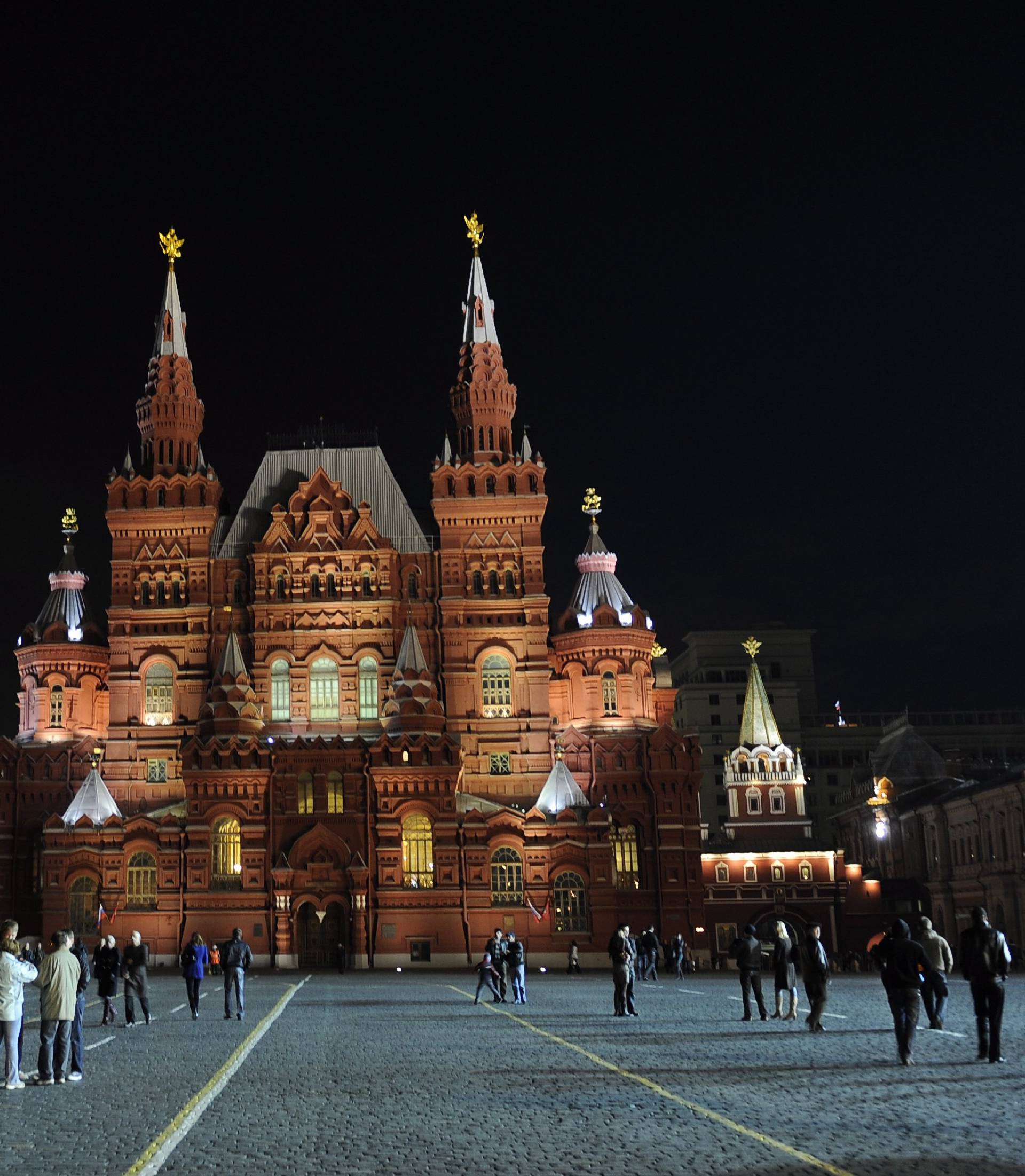 Moscow - Red Square at night