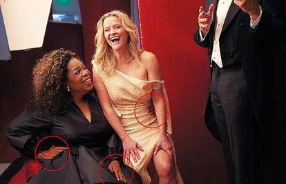 Kad Photoshop zakaže: Oprah ima tri ruke, a Reese tri noge