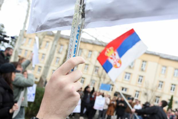 Studenti iz Banja Luke dali podršku kolegama iz Srbije