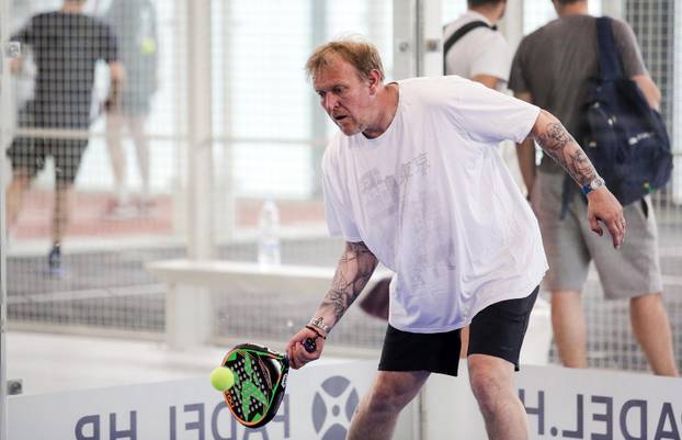 Zagreb: Robert Prosine?ki, Borna Renduli? i Arijan Ademi nastupili na 1. Padel Open turniru