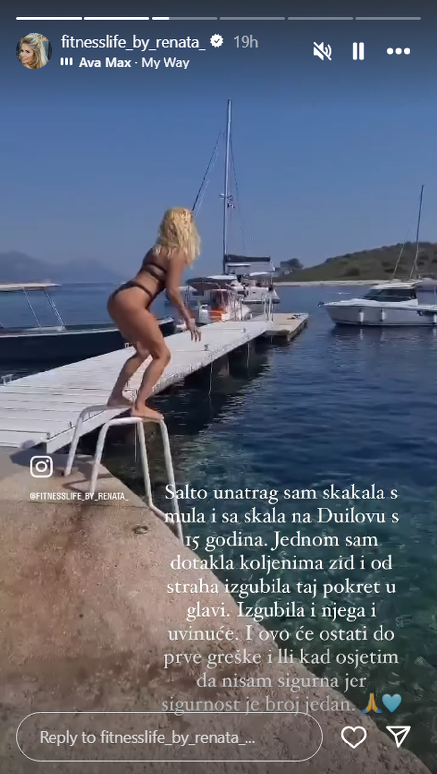 Mama Hajdukovog golmana je opet oduševila skokom! Otkrila i traumu: 'Izgubila sam pokret'