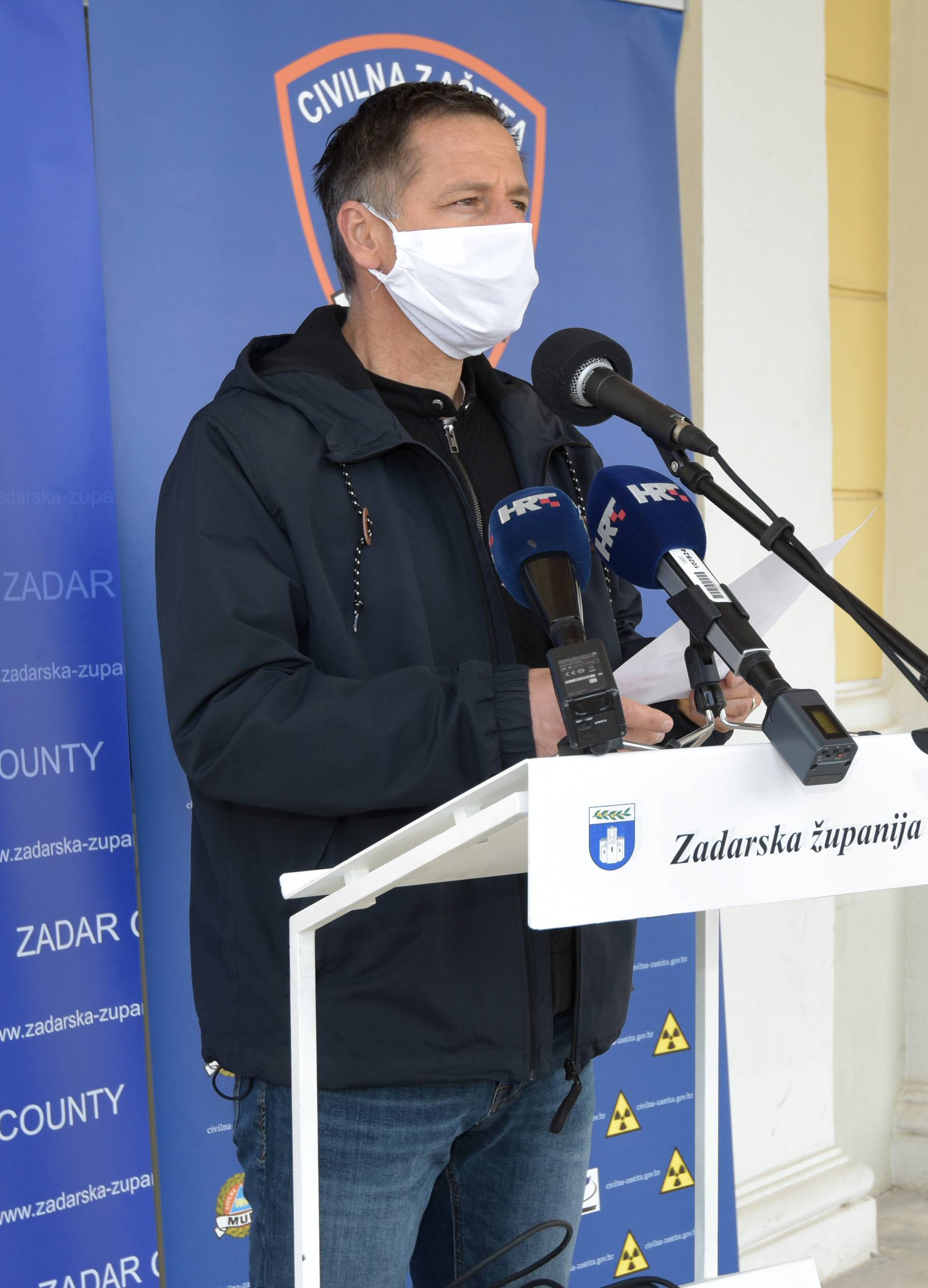 Zadar: U Zadarskoj županiji pet novih slučajeva zaraze