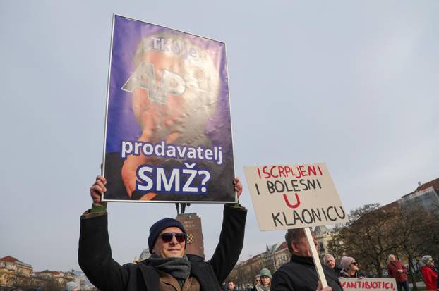 Zagreb: Prosvjed protiv kompleksa industrijskih megafarmi i klaonica peradi u Sisačko-moslavačkoj županiji