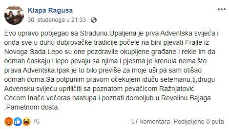 Klapa vrijeđala the Frajle zbog nastupa: Usporedili ih s cajkom