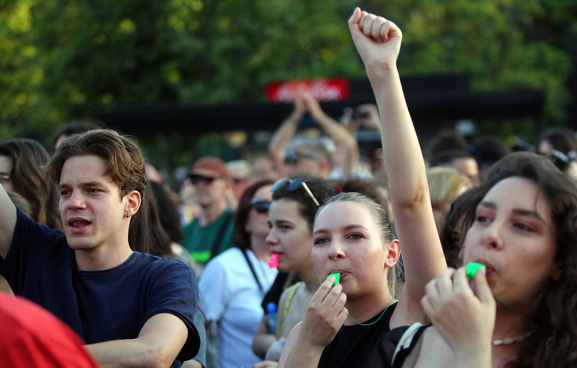 U Beogradu održan deseti prosvjed "Srbija protiv nasilja"