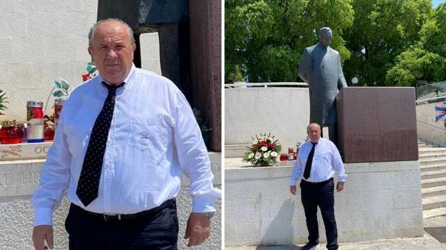 Željko Kerum ponosno pozirao ispred Tuđmanovog spomenika: 'Evo mene kod mog Franje!'