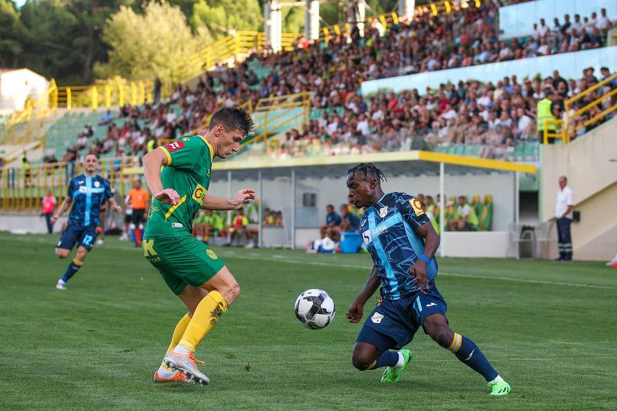 Pula: Susret Istre i Rijeke u sklopu 6. kola SuperSport HNL-a