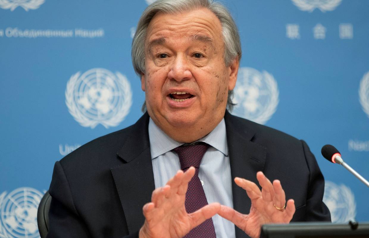Antonio Guterres: Proglasite 'klimatsko izvanredno stanje'