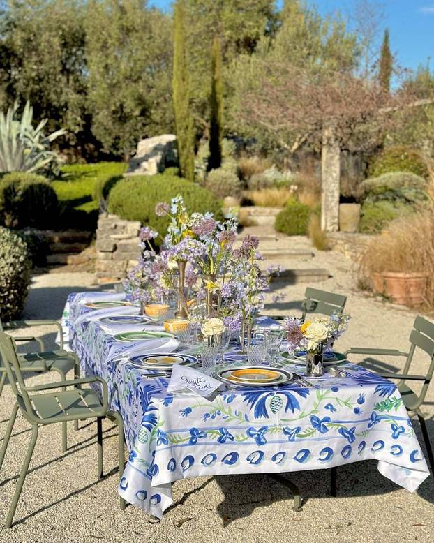 FOTO Šekoranjini stolnjaci su hit: Pogledajte originalni dizajn