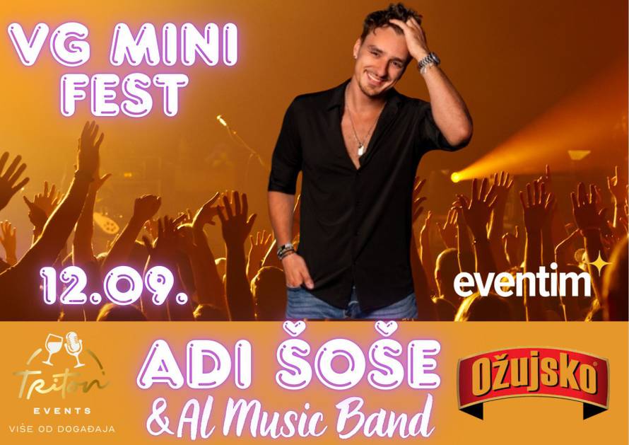 Adi Šoše i Prljavo kazalište stižu u Veliku Goricu na VG Mini Fest!