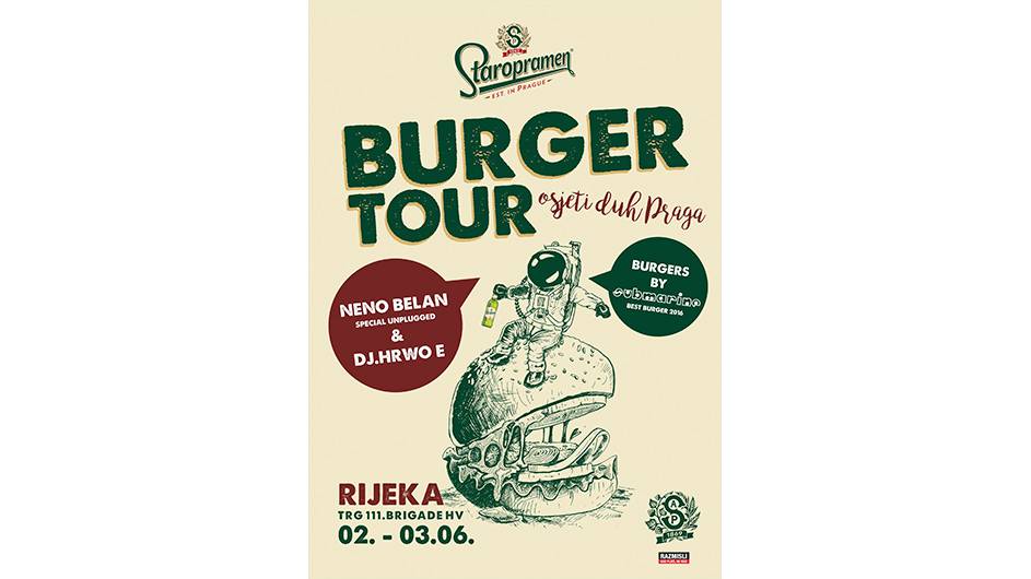 Tri razloga za posjetiti prvi Staropramen Burger tour