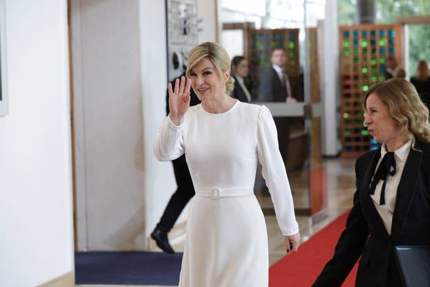 Croatia's President Milanovic is sworn in at Presidential Palace in Zagreb