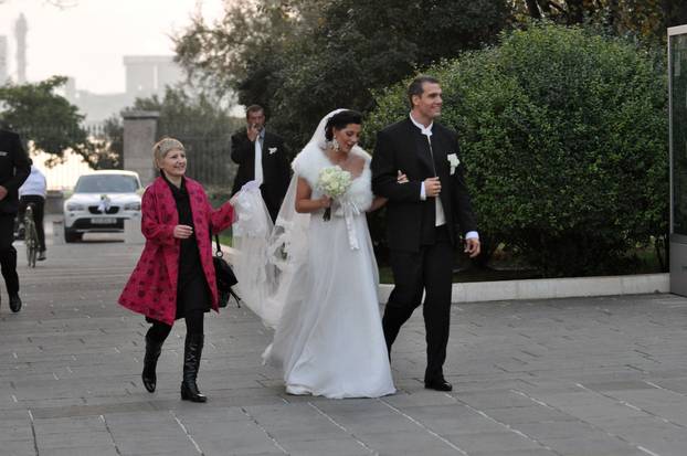 ARHIVA - 5. 11. 2010. Vjen?anje Dine Bubi?i?a i Ivane Paris