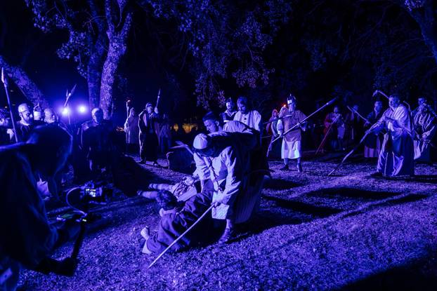 Imotski: Uprizorenje 24. Žive slike Muke Isusove