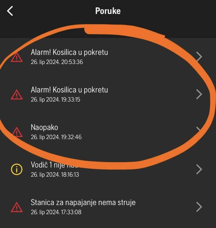 Zastupnici za kosilice: 'Netko ju je sabotirao, nije sama prešla cestu'. Čitatelj: 'Lovio sam je!'