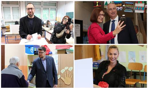 Političari izašli na izbore: Svoj glas dali su Tomašević, Medved, Grbin, Ava, Malenica, Ostojić...