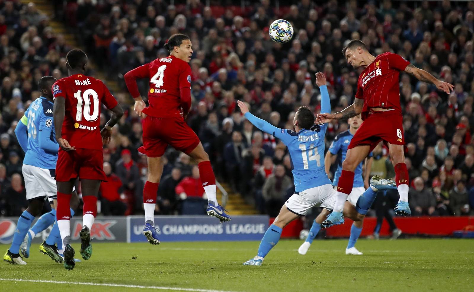 Liverpool v Napoli - UEFA Champions League - Group E - Anfield