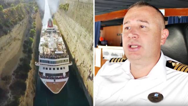 Kapetan Glavić prolaskom kroz Korintski kanal srušio rekord