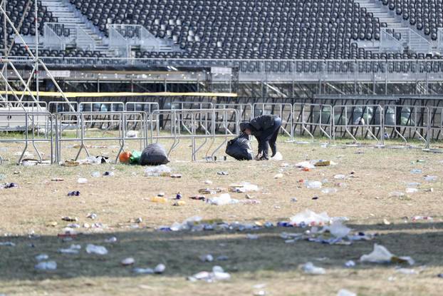Jutro nakon koncerta Marka Perkovića Thompsona na sinjskom hipodromu