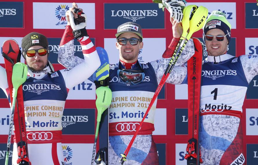 Alpine Skiing - FIS Alpine Skiing World Championships St. Moritz - Men's Alpine Combined - Slalom
