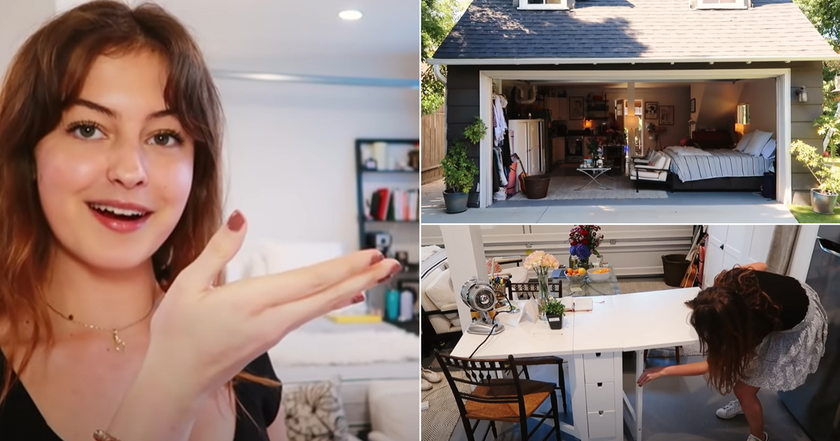We live in a cramped garage with my family, but I prefer it and it’s budget-friendly