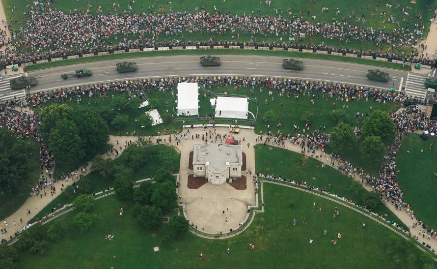 Military parade to commemorate the U.S. Army's 250th Birthday in Washington