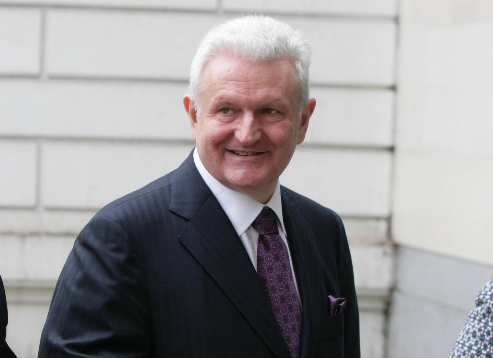 EXCLUSIVE Ivica Todoric and his wife Vesna Todoric are seen arriving at Westminster Magistrates Court in London today. A judge ruled today that the Agrokor founder is to be extradited back to Croatia.