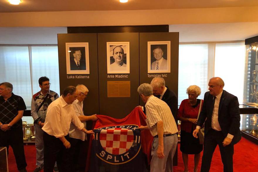Hajduk otkrio spomen ploču Ante Mladinića