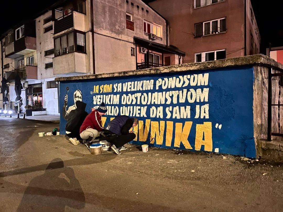 VIDEO Ćiro je u rodnom gradu dobio mural, uskoro će stadion?