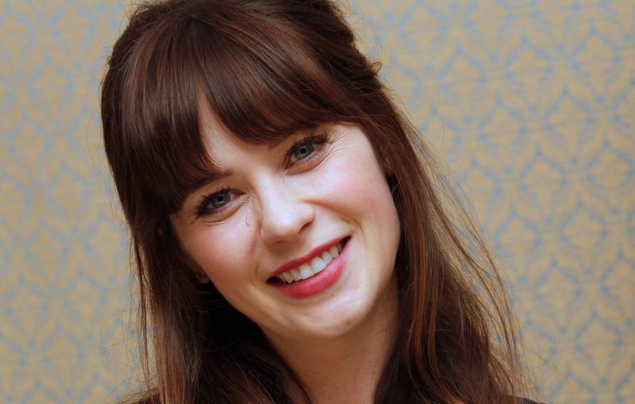 Zooey Deschanel attends "New Girl" Junket - Los Angeles