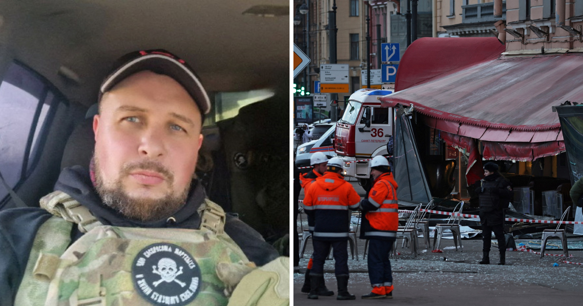 Explosion in a cafe in Saint Petersburg: Russian military blogger ...