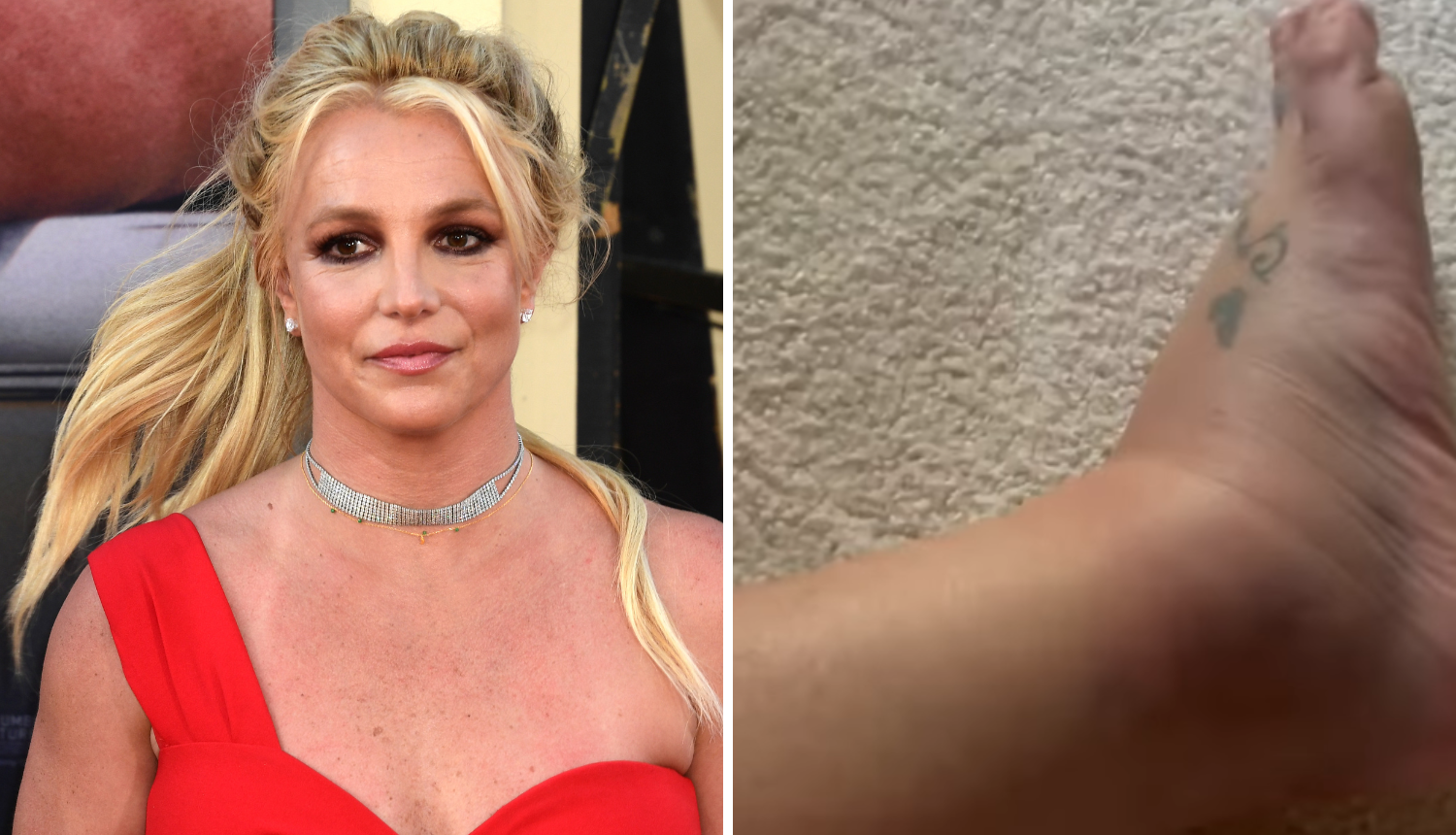 Britney Spears nakon incidenta pokazala natečeno stopalo: 'Za sve je kriva moja mama...'