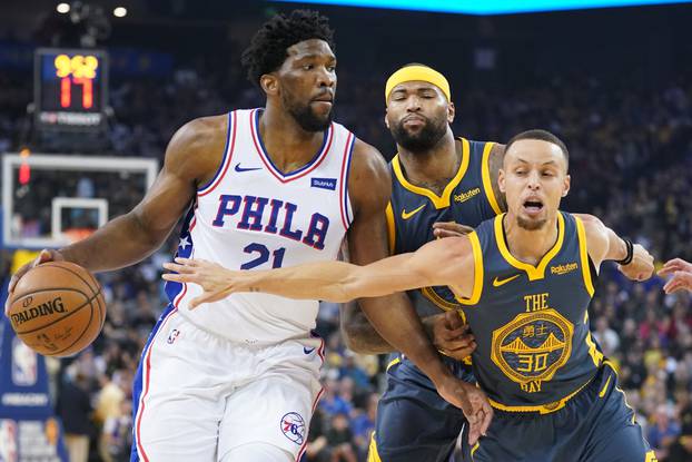 NBA: Philadelphia 76ers at Golden State Warriors