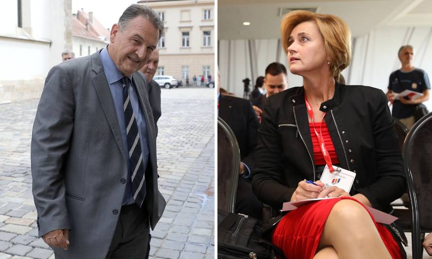 Čačić 'popljuvao' Švaljek: Mala Sandra, došla žena, pala s neba