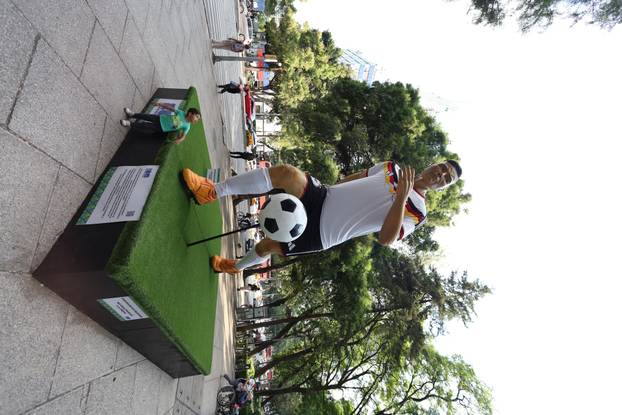 Attack on giant figures FIFA World Cup 2026