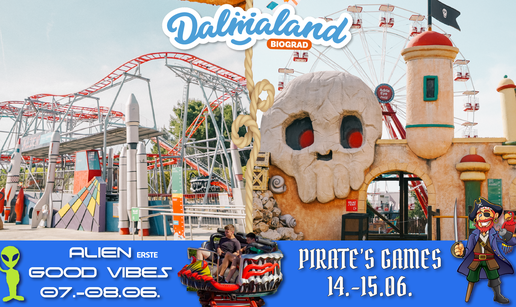 Vikendi u lipnju&nbsp; za cijelu galaksiju: Vanzemaljci i gusari osvajaju Dalmaland