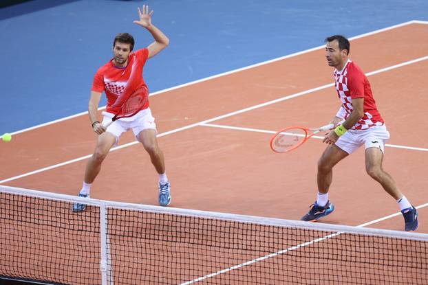 Davis Cup, Hrvatska - Austrija, Dodig/Mekti? - Erler/Miedler