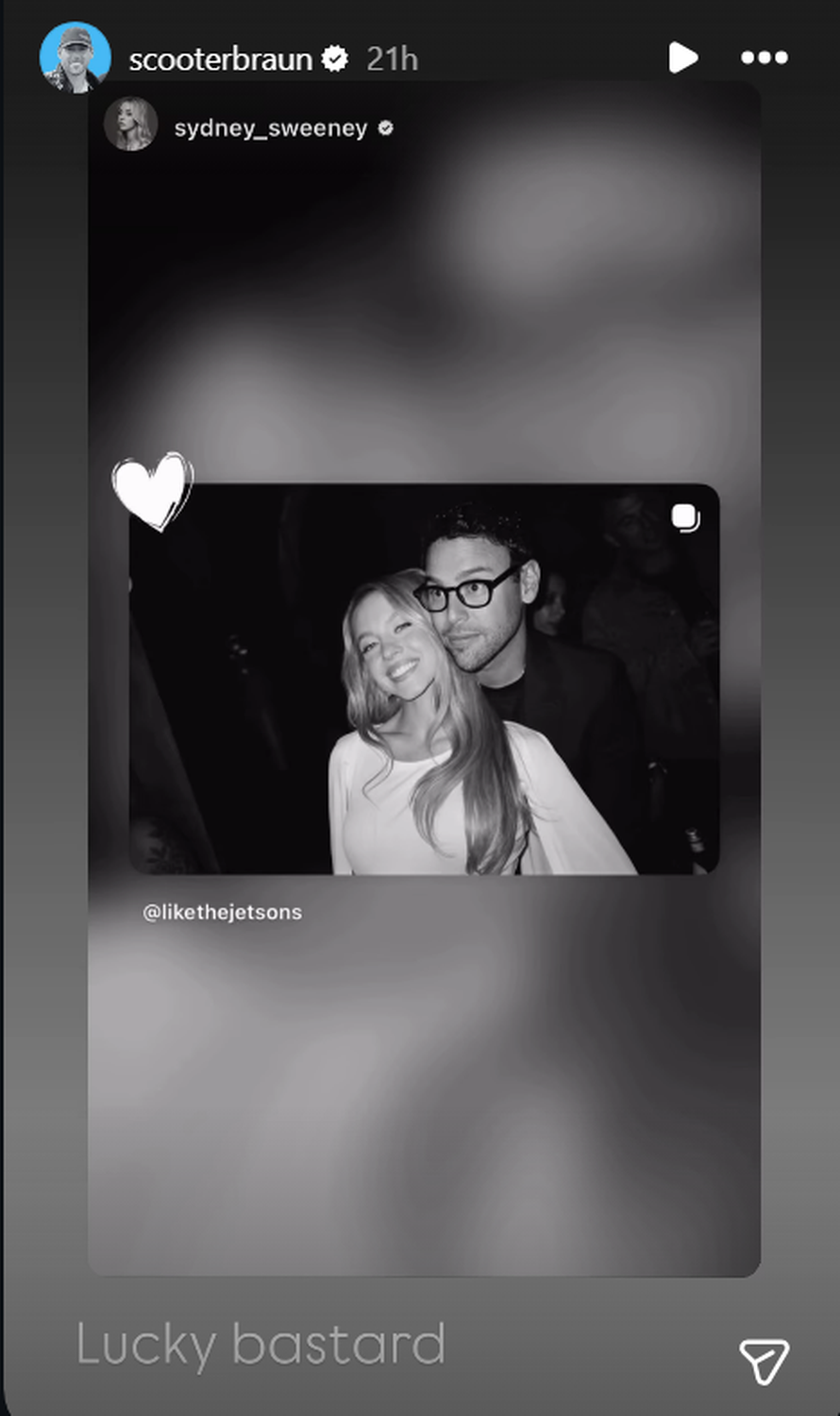FOTO Sydney Sweeney i Scooter Braun objavili zajedničku fotku i potvrdili vezu na Instagramu